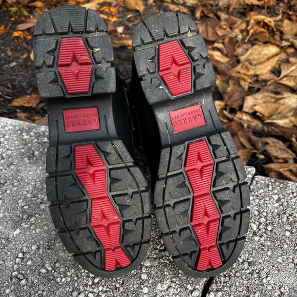 Lauren Ralph Lauren Quinly Black Winter Boots Size 9 - Picture 9 of 14